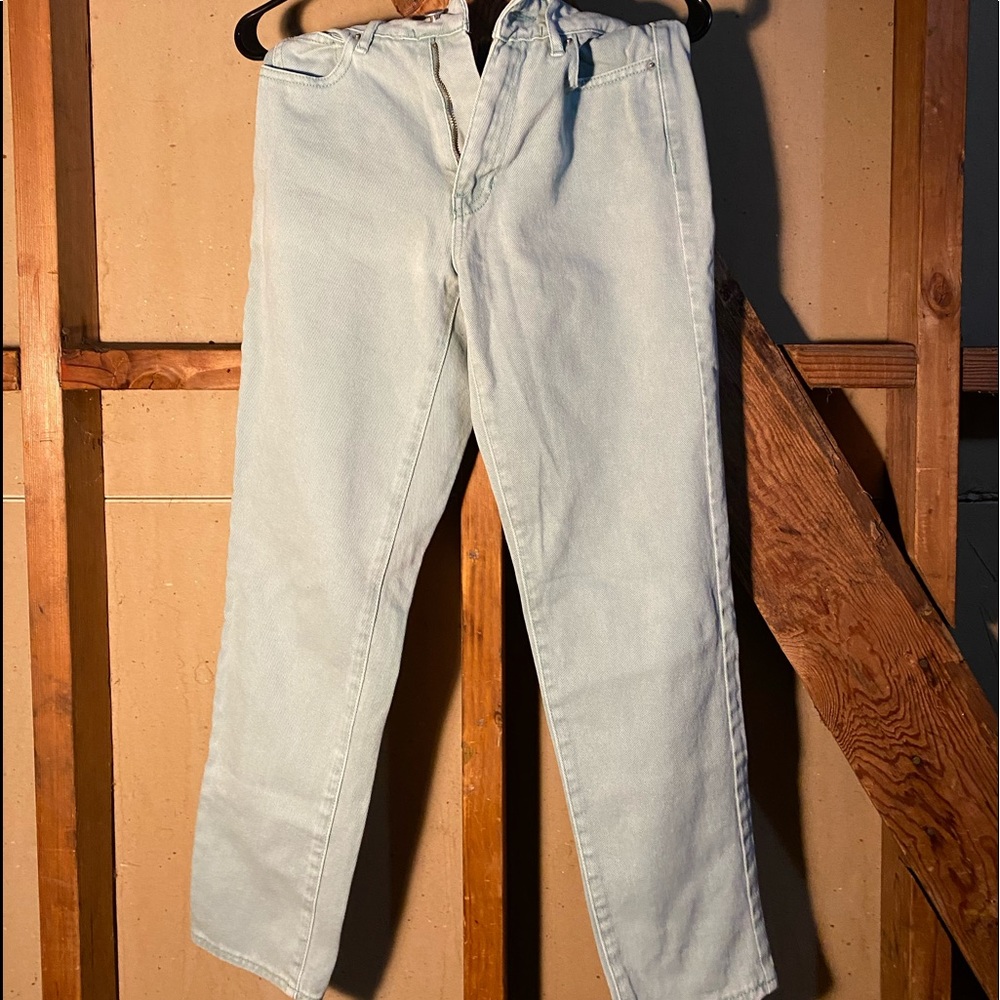 Baggy , blue jeans from PacSun